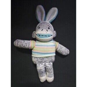 Dan Dee Sock Monkey !0 in. Plush Stuff Animal